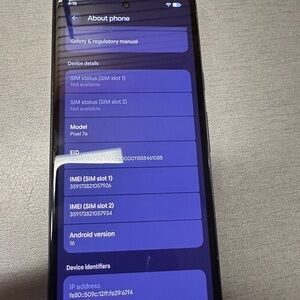 Unlocked Google Pixel 7a 128 GB